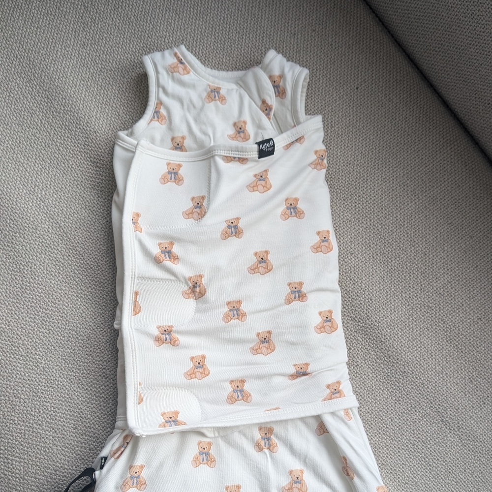 Kyte Baby Sleep Bag Swaddler in Teddy Bear 1.0 XS